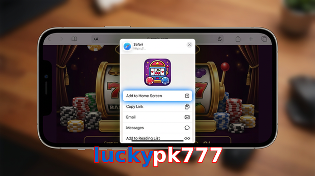 Game list for Luckypk777 ios section
